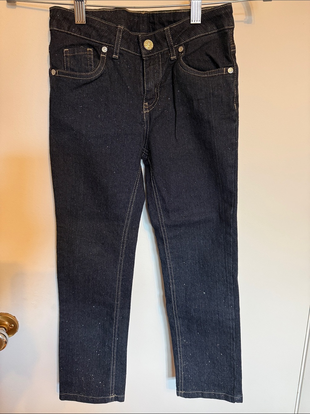 Kids dark blue Denim Straight-Leg Jeans